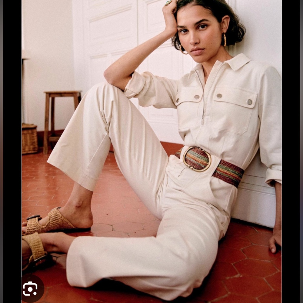 SÉZANE Bob Jumpsuit - White